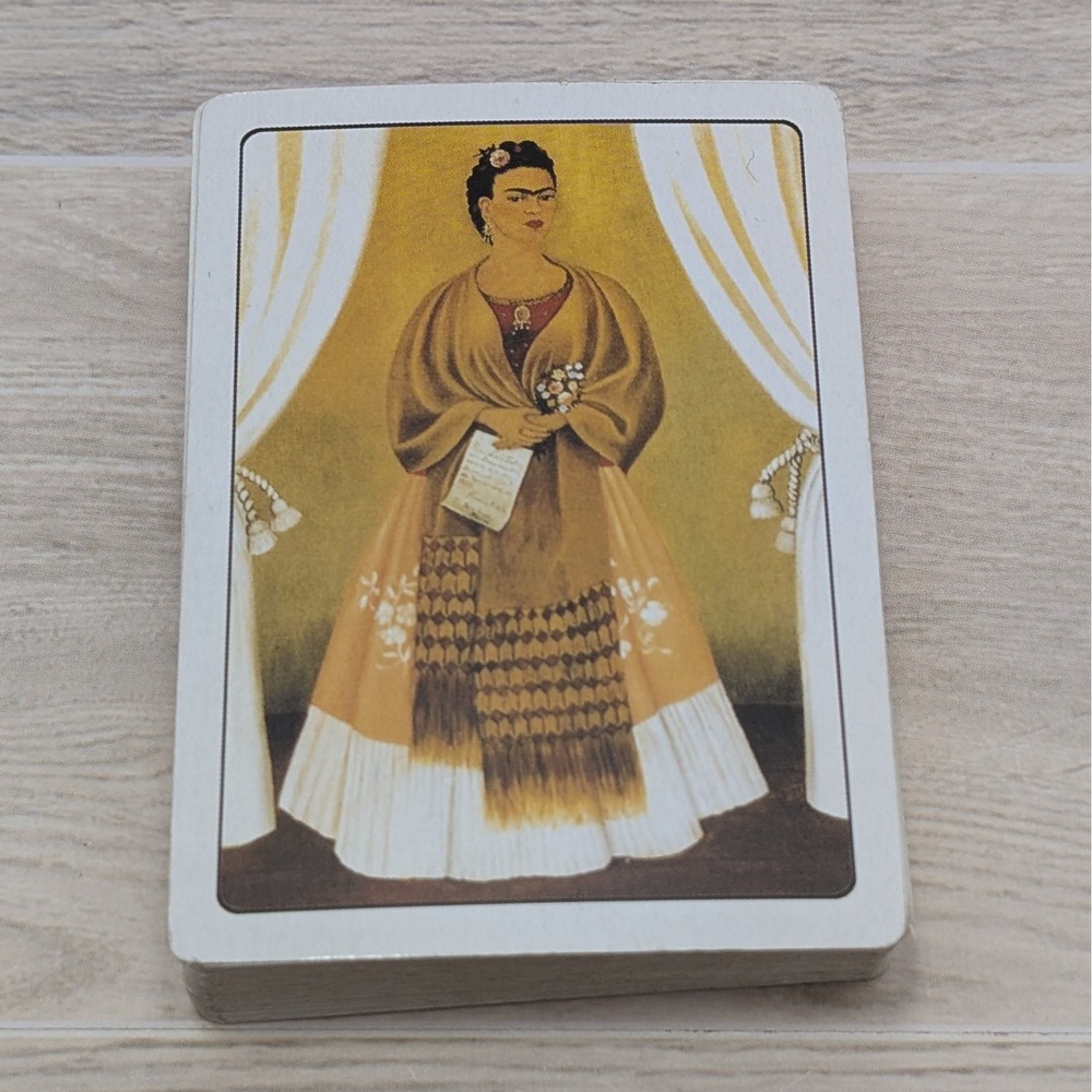 Frida Kahlo Art Playing Cards Deck Art Lucy Lu Designs Unique Gift Complete Set